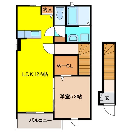 リュニック唯Ⅱの物件間取画像